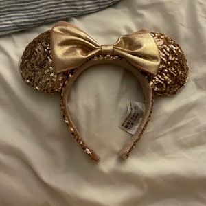Rose Gold Disney Ears Headband